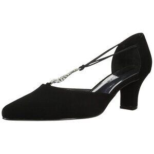 NWT Easy Street Moonlight Evening Dress Pumps Heels MOONLIGHT Black Lamy 9N